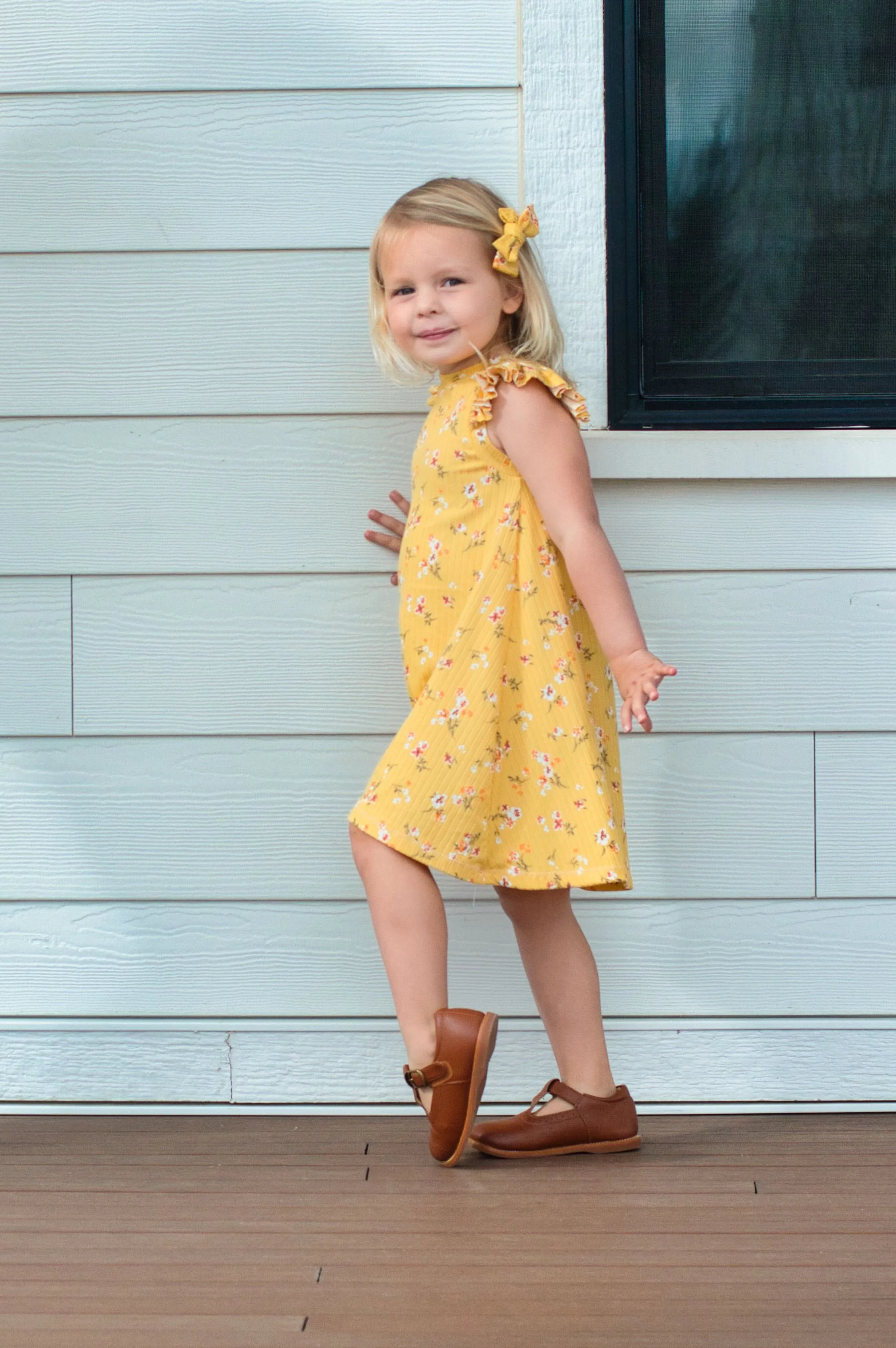 Youth Hazel Swing Top, Tunic and Dress Digital Sewing Pattern Sizes NB-12Y