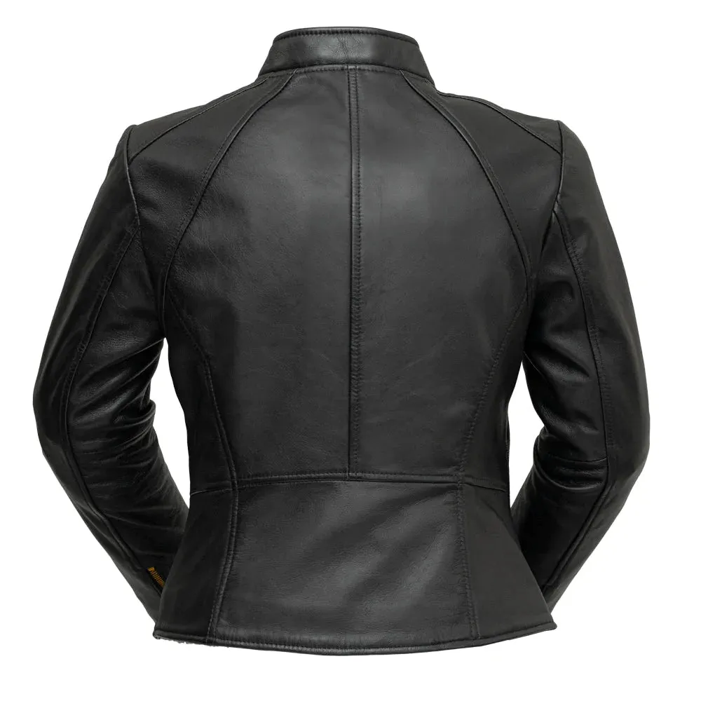 Zoey Womens Fashion Leather Jacket